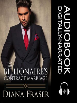 cover image of The Billionaire's Contract Marriage